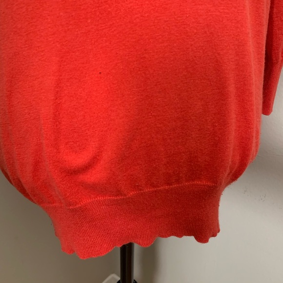 BANANA REPUBLIC | Silk Blend V Neck Sweater - Picture 7 of 9